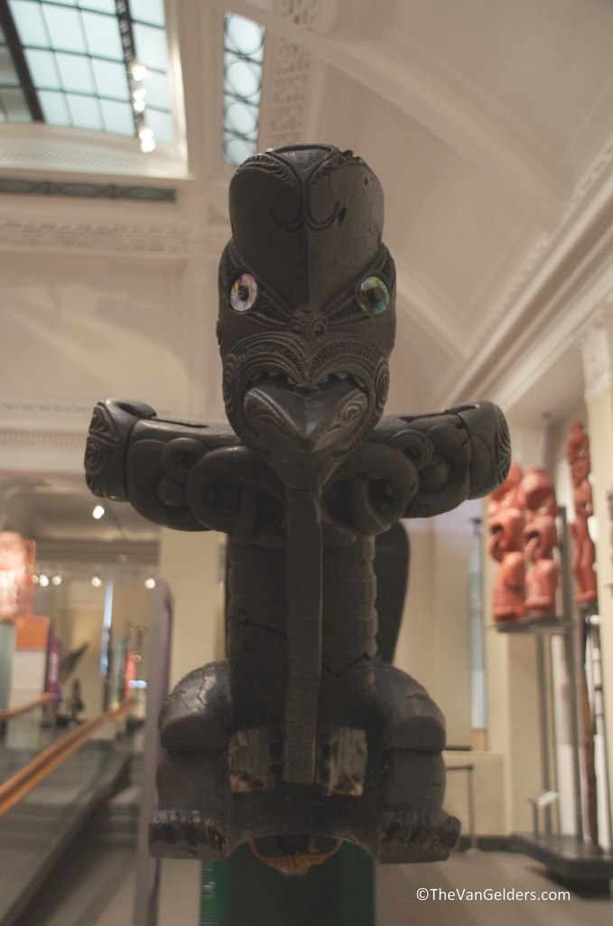 At the Auckland Museum