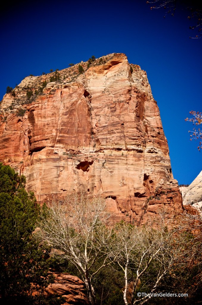 Angel's Laning from the trail