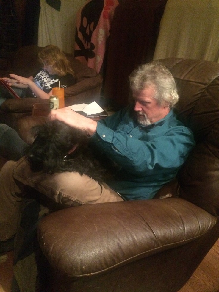 Pippi and one of her admirers 