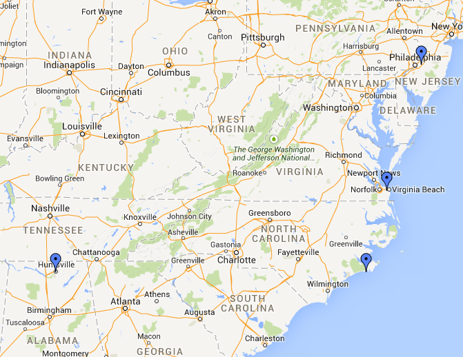 Courtesy of Google Maps